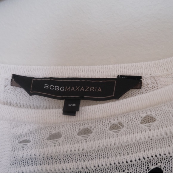 BCBG white long sleeve top - Picture 4 of 4